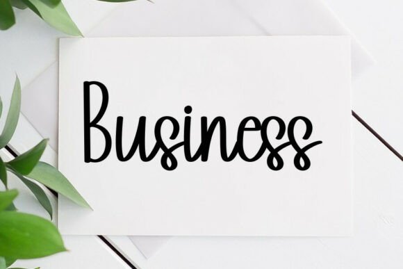 Simple Handmade Script Font Simple Handmade Script Font