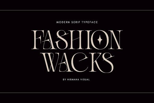 Fashion Wacks Font