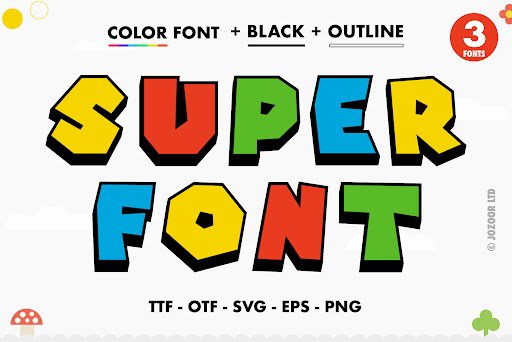 Super Font by Jozoor