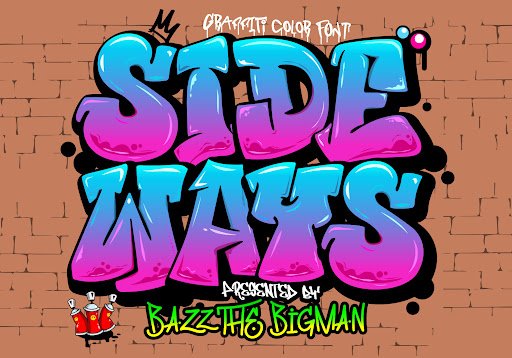 Sideways Font by BB Type Studios