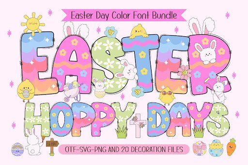 Hoppy Days Font by Issie_Studio