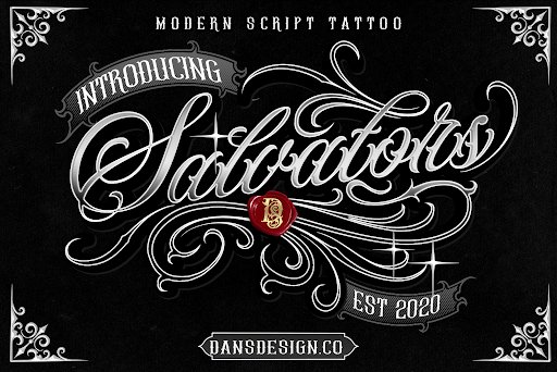 Salvators Font by Dansdesign