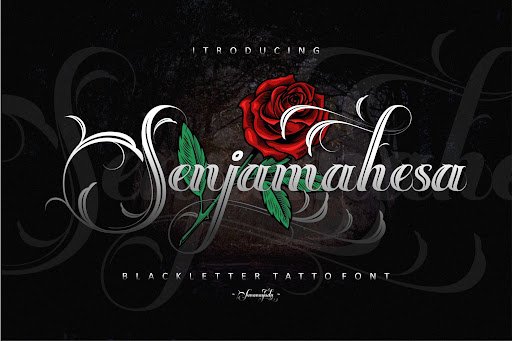 Senjamahesa Font by ismanayuda