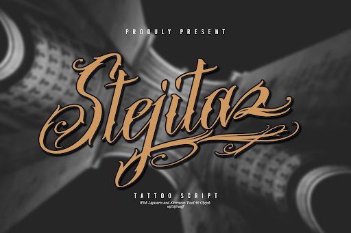 Stejita Font by Denustudios