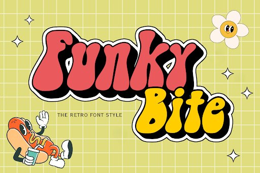 Funky Bite Font