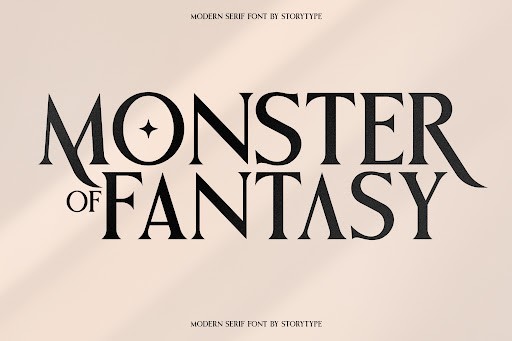 Monster of Fantasy Font by Storytype Studio