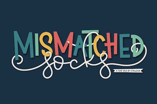Mismatched Socks Font
