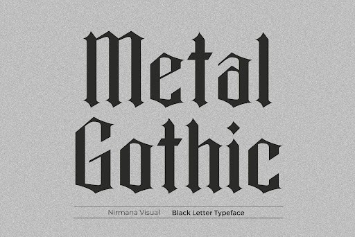 Metal Gothic Blackletter font