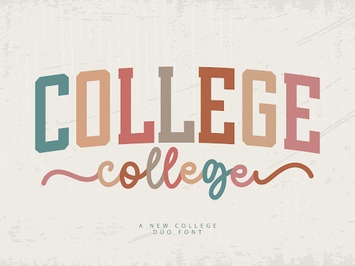 College Duo Slab Serif font