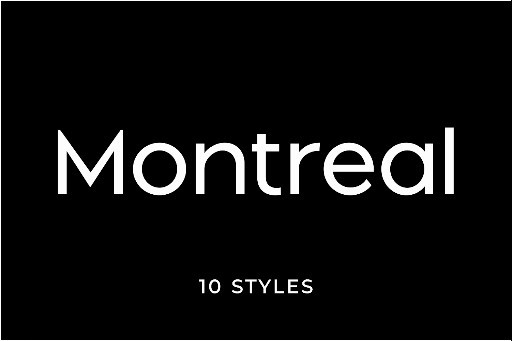 Montreal Font