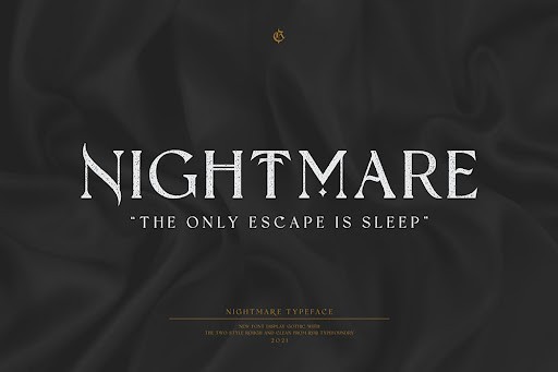Nightmare Gothic Blackletter font