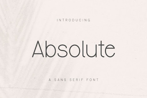 Absolute Font