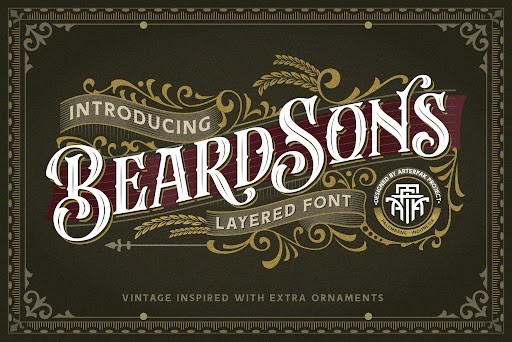 Beardsons Blackletter font