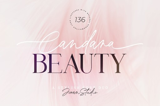 Candara Beauty Font Duo font