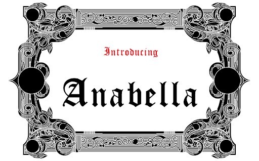 Anabella Blackletter font