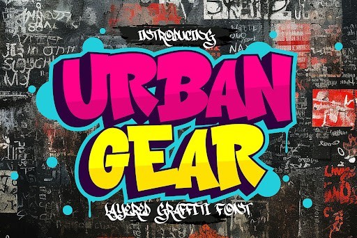 Urban Gear Sans Serif font