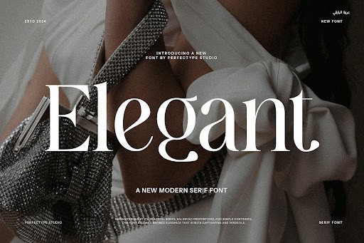 Elegant Font by Perfectype