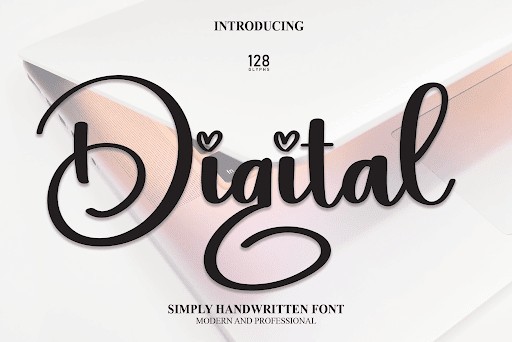 Digital Display font