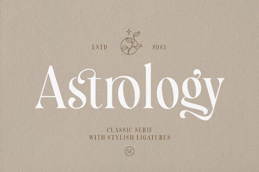 Astrology Font by saridezra