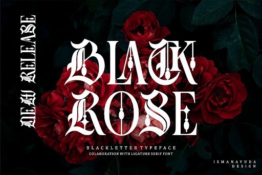 Black Rose Blackletter font