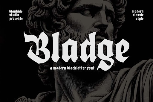 Bladge Blackletter font