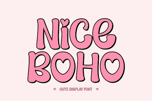 Nice Boho Handwritten font