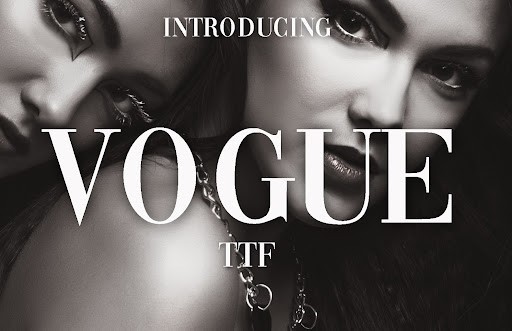 Vogue Font by vladimirnikolic