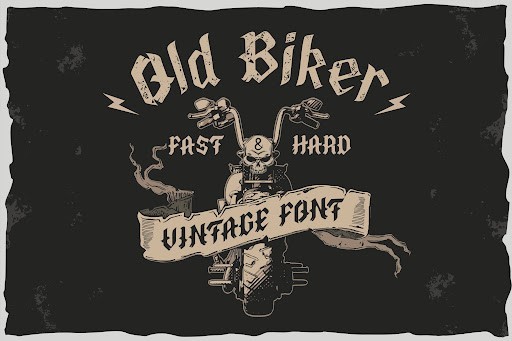 Old Biker Blackletter font