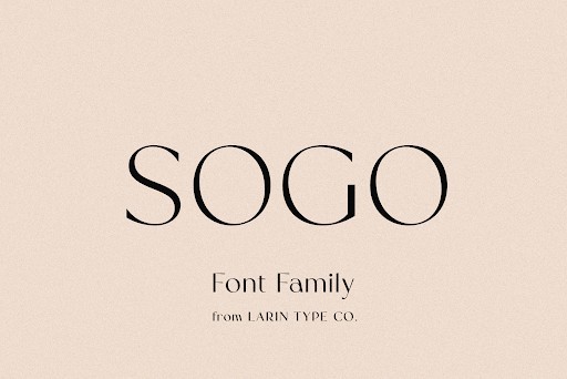 Sogo Font