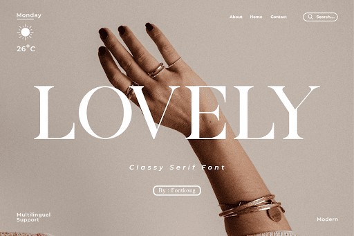 Lovely Font by fontkong