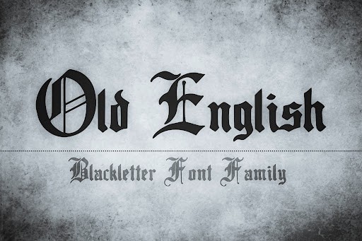 Old English Blackletter font