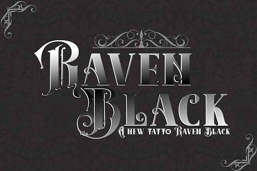 Raven Black Blackletter font