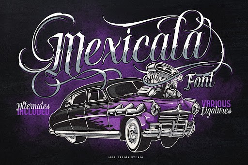 Mexicala Blackletter font