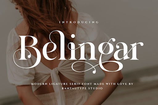 Belingar Font by RantauType