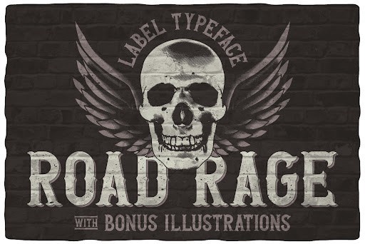 Road Rage Blackletter font