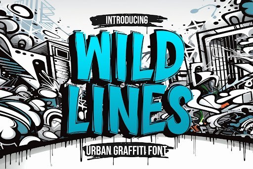 Wild Lines Handwritten font