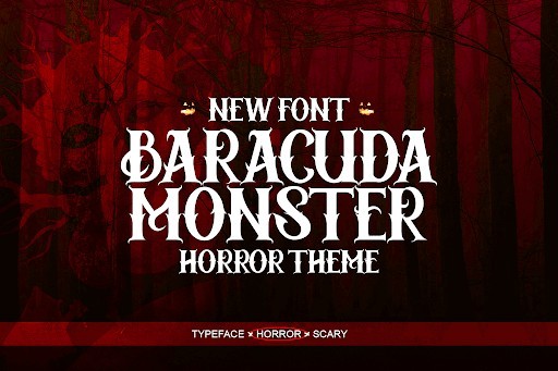 Baracuda Monster Blackletter font