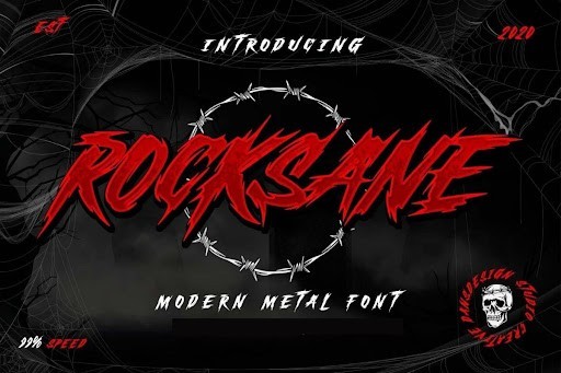 Rocksane Blackletter font