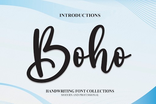 Boho Handwritten font