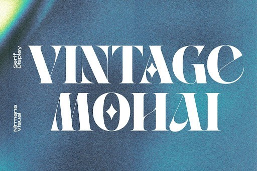 Vintage Mohai Retro font