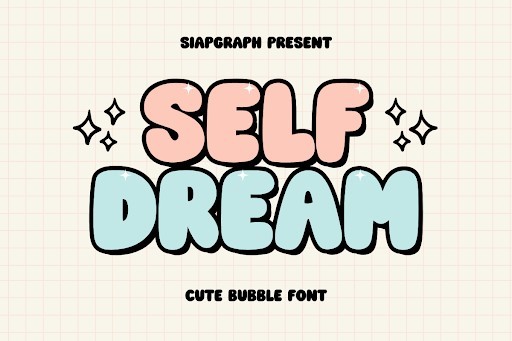 Self Dream Script font