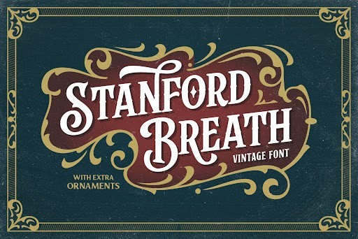 Stanford Breath Blackletter font