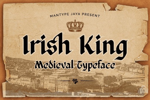 Irish King Blackletter font