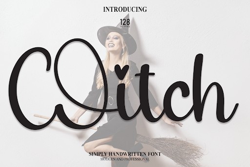 Witch Display font