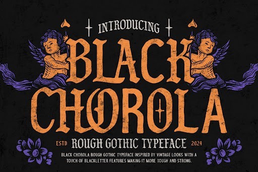 Black Chorola Blackletter font