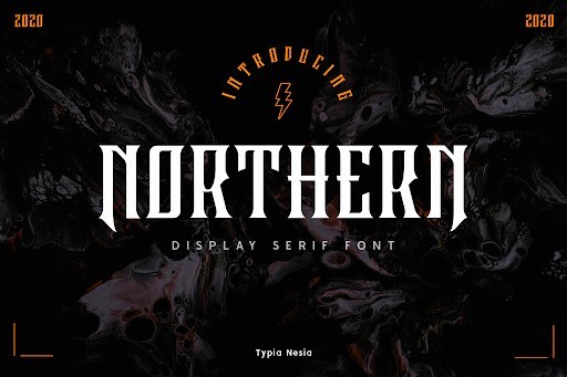 Northern Blackletter font