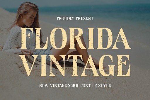 Florida Vintage Font by Jasm (7NTypes)