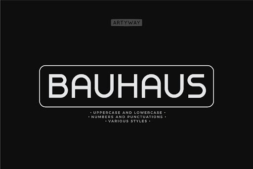 Bauhaus Font