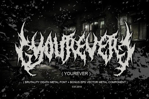 Yourever Blackletter font