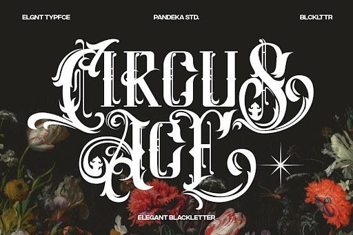 Circuse Age Blackletter font